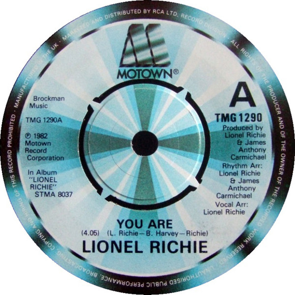 Lionel Richie - You Are