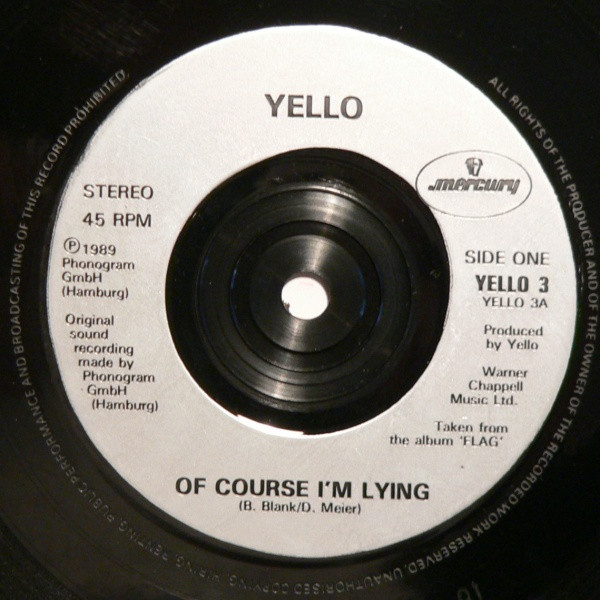 Yello - Of Course Im Lying