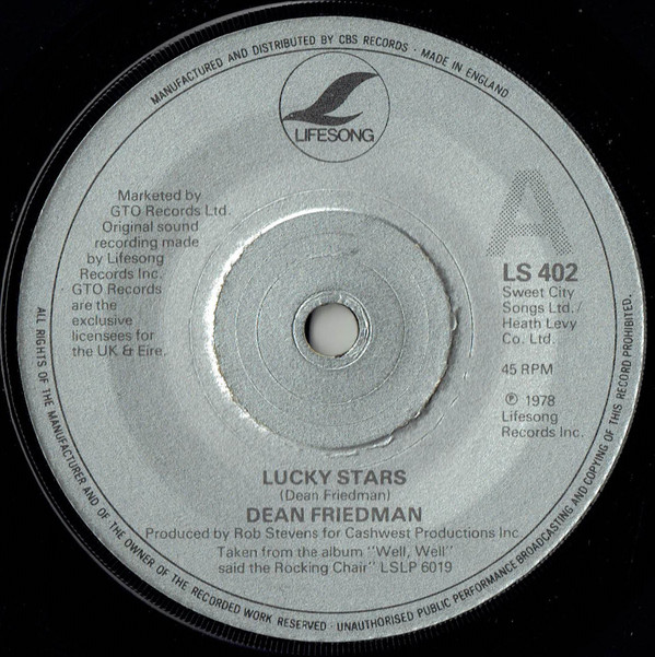 Dean Friedman - Lucky Stars