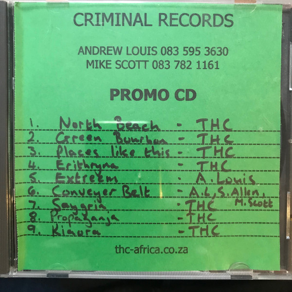 Various - Criminal Records Promo CD