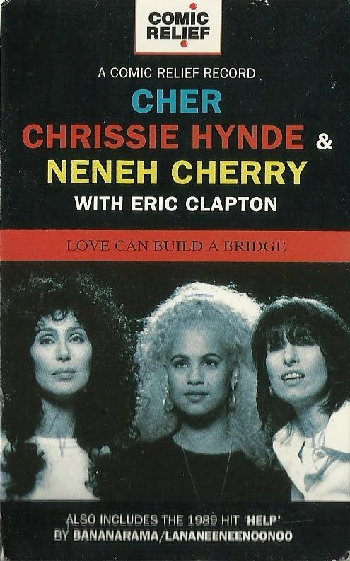 Cher Chrissie Hynde  Neneh Cherry Eric Clapton - Love Can Build A Bridge