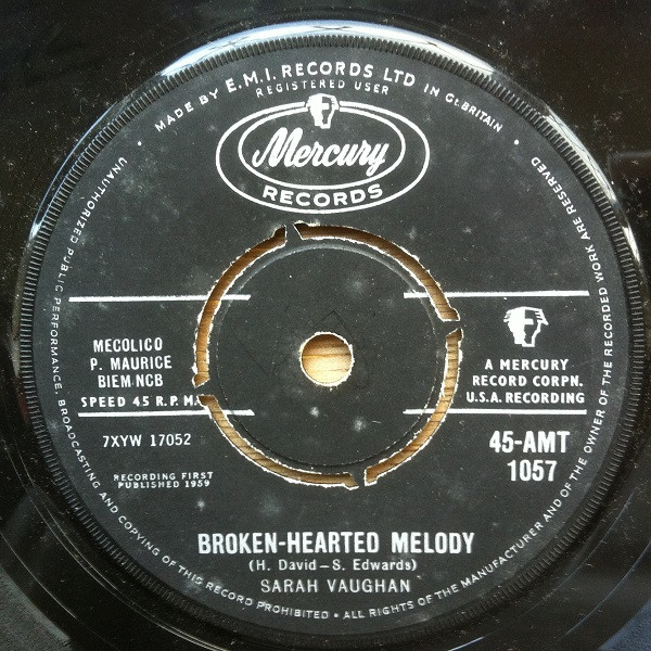 Sarah Vaughan - BrokenHearted Melody  Misty
