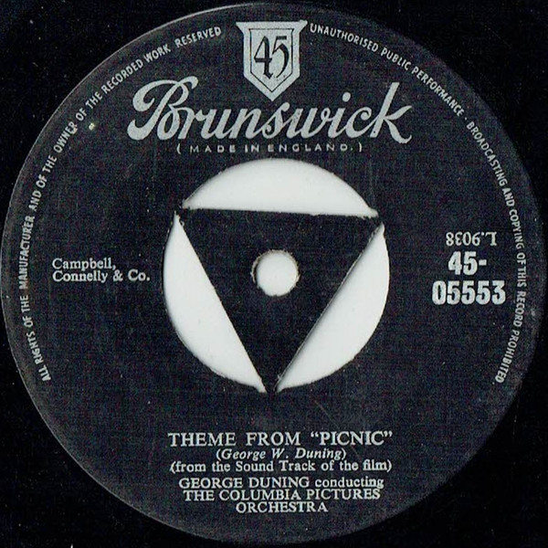George Duning  Morris Stoloff - Theme From Picnic