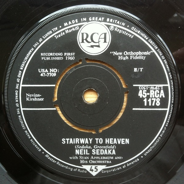 Neil Sedaka With Stan Applebaum - Stairway To Heaven  Forty Winks Away