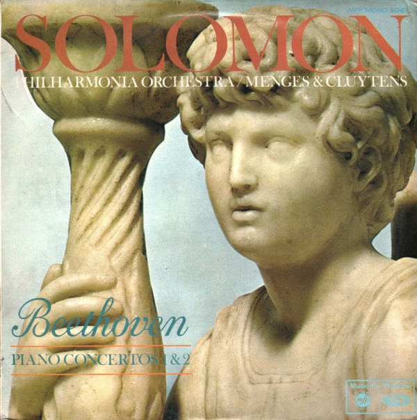 Solomon Menges  Cluytens  Beethoven -  Piano Concertos 1  2