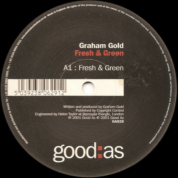 GRAHAM GOLD - FRESH AND GREEN  TOO BLUE