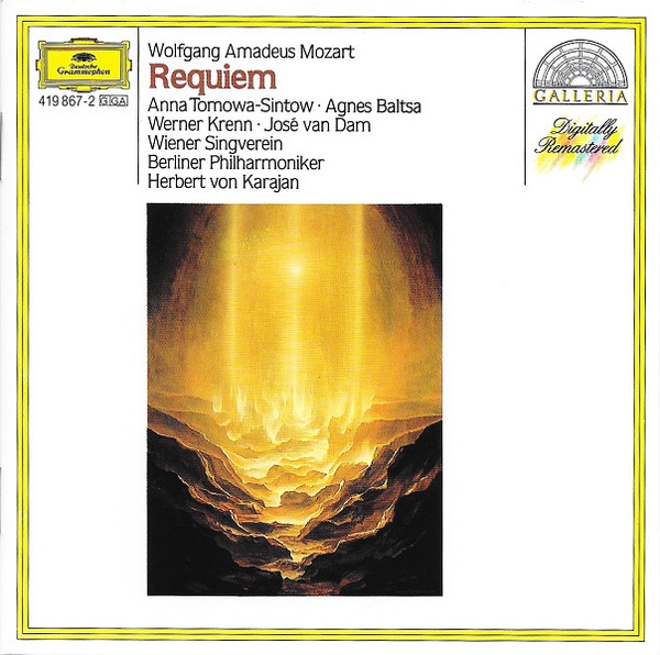 Mozart  TomowaSinto Berliner Philh Von Karajan - Requiem