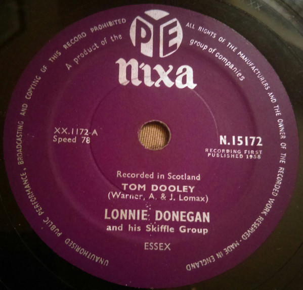 Lonnie Donegan And His Skiffle Group - Tom Dooley  Rock O My Soul