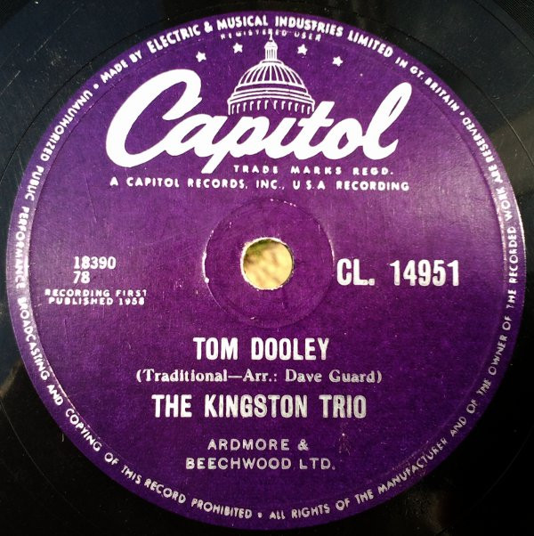 The Kingston Trio - Tom Dooley  Ruby Red