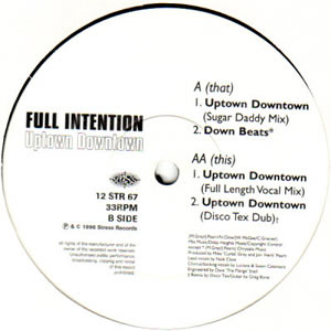 FULL INTENTION - UPTOWN DOWNTOWN