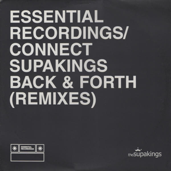 THE SUPAKINGS - BACK  FORTH REMIXES