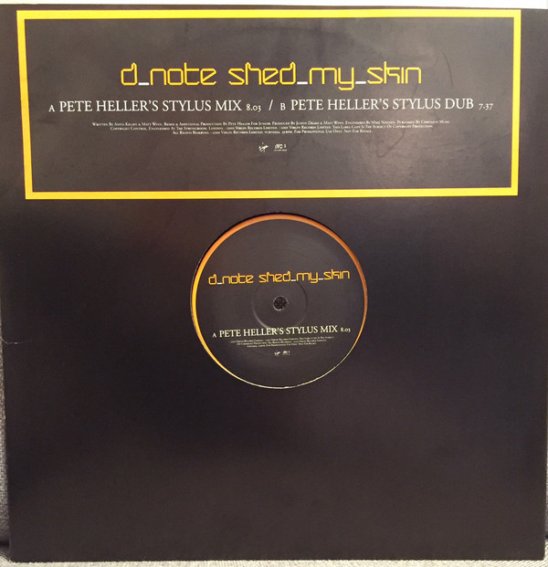 DNOTE - SHED MY SKIN PETE HELLER MIXES