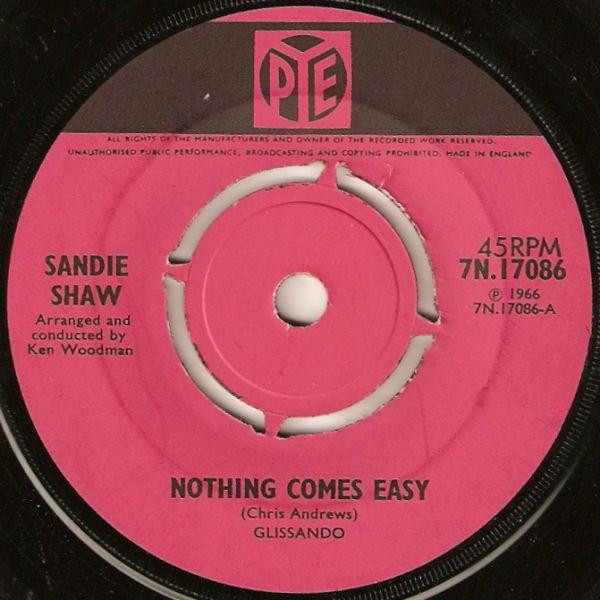 Sandie Shaw - Nothing Comes Easy