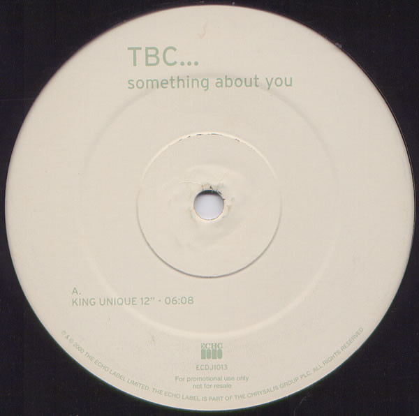 TBC - SOMETHING ABOUT YOU