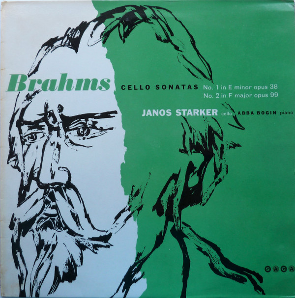 Johannes Brahms Jnos Starker Abba Bogin - Cello And Piano Sonatas