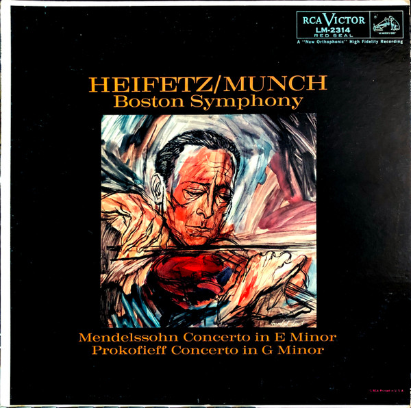 Jascha Heifetz - HeifetzMunch Boston Symphony