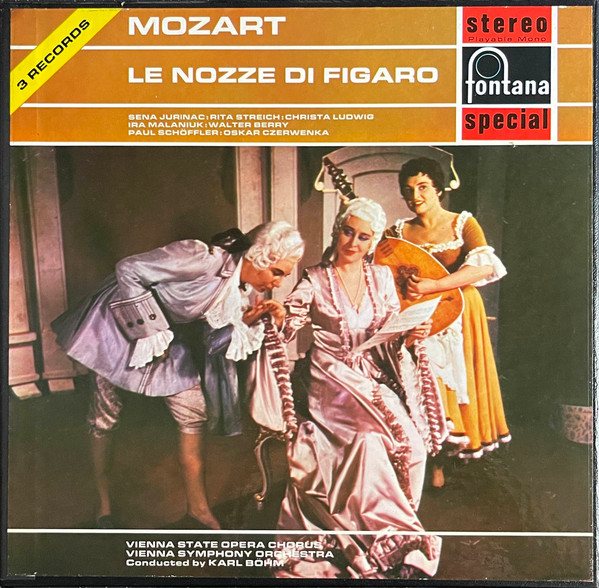 Mozart Sena Jurinac  Karl Bhm -  Le Nozze Di Figaro