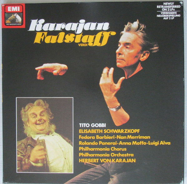 Verdi Phil Orchestra And Chorus  von Karajan - Falstaff