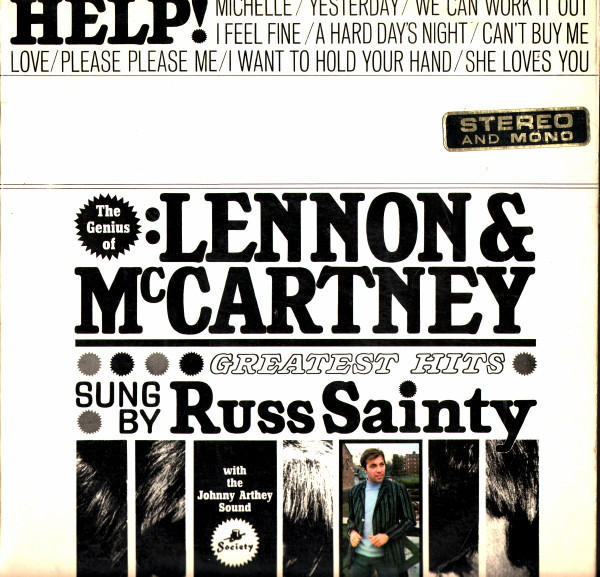 Russ Sainty With The Johnny Arthey Sound - The Genius Of Lennon  McCartney