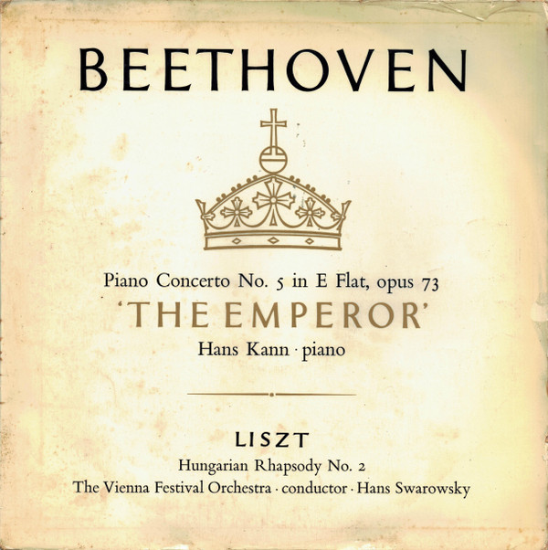 Beethoven Liszt  Hans Swarowsky - The Emperor Hungarian Rhap No 2 In C Sharp Min