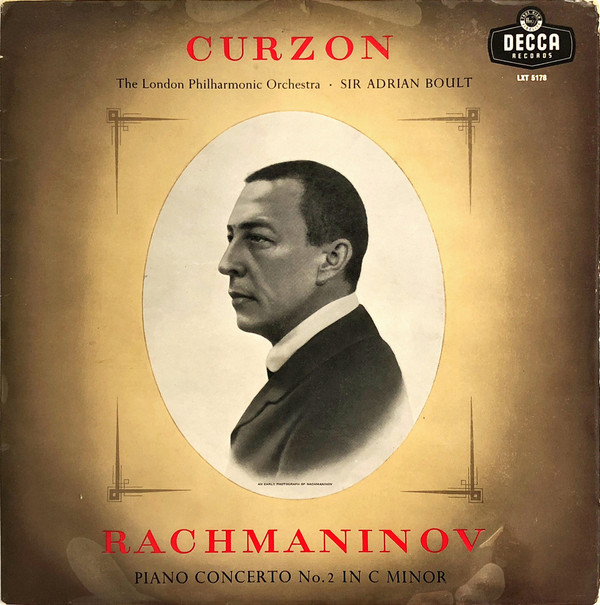 Rachmaninov Curzon LPO Sir Adrian Boult - Piano Concerto No2 In C Minor