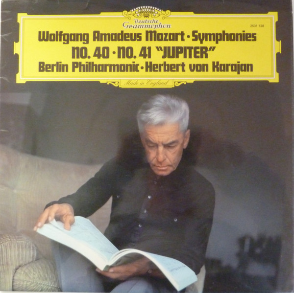 Mozart Berliner Philharmoniker  von Karajan -  Symphonies 40  41 Jupiter