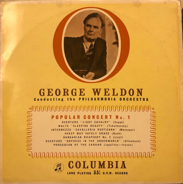 George Weldon Philharmonia Orchestra -  Popular Concert No1