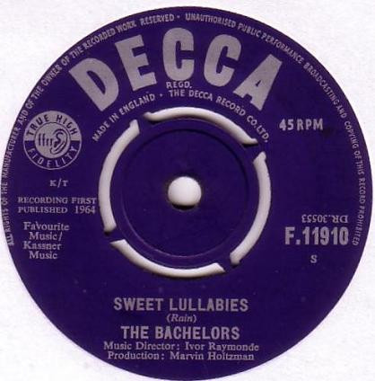 The Bachelors - Sweet Lullabies  Ramona