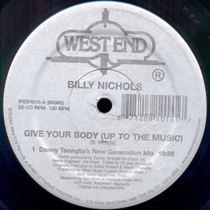 BILLY NICHOLS - GIVE YOUR BODY UP TO THE MUSIC DOUBLE