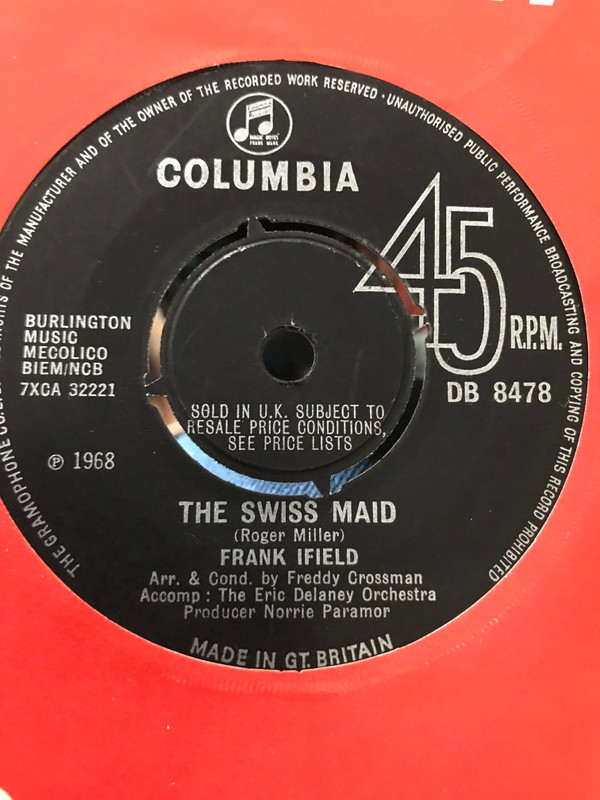 Frank Ifield - The Swiss Maid
