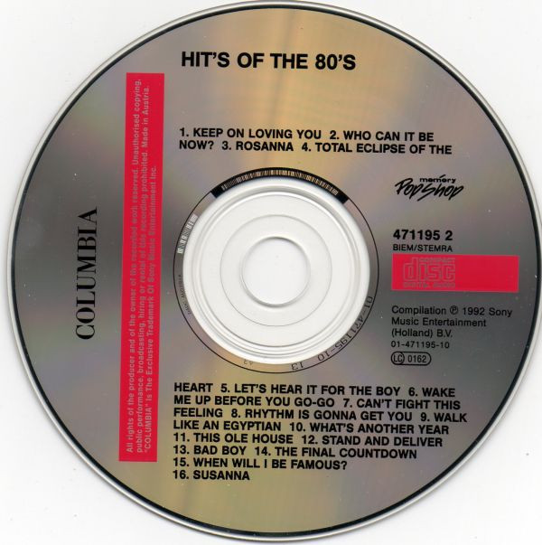 Various - Hits Of The 80s