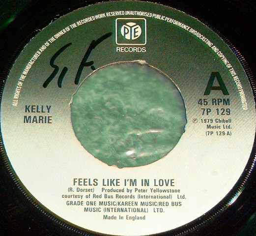 Kelly Marie -  Feels Like Im In Love