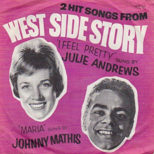 Julie Andrews  Johnny Mathis - 2 Hit Songs From West Side Story