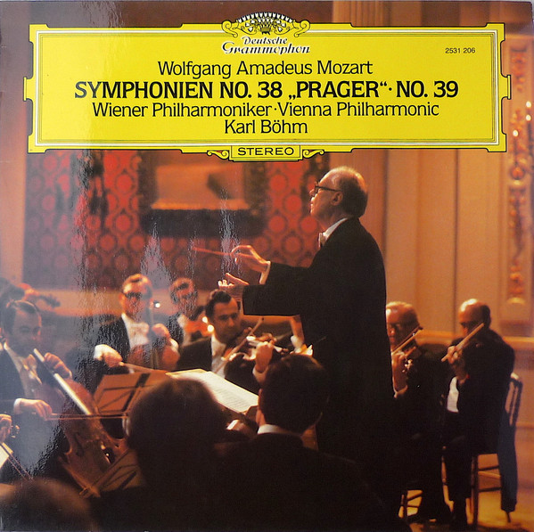 Mozart Wiener Philharmoniker Karl Bhm - Symphonien No 38 Prager  No 39