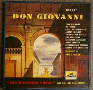 Fritz Busch Mozart - Don Giovanni