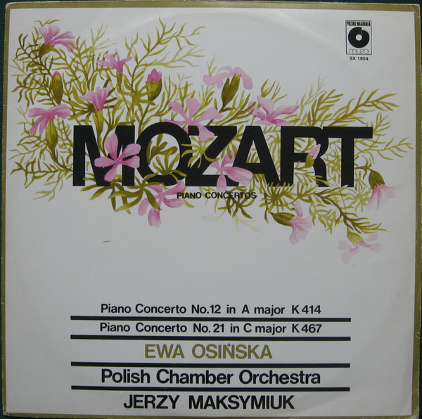 Mozart Ewa Osiska Polish Chamber Orch - Piano Concertos