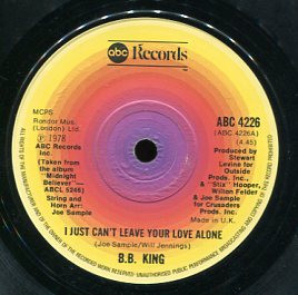 BB King - I Just Cant Leave Your Love Alone