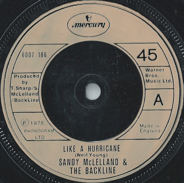 Sandy McLelland  The Backline - Like A Hurricane