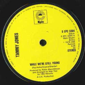 Tammy Jones - While Were Still Young
