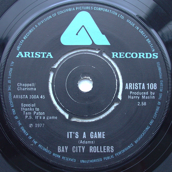 Bay City Rollers - Its A Game