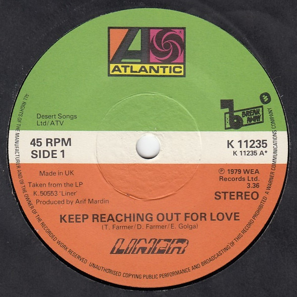 Liner - Keep Reaching Out For Love