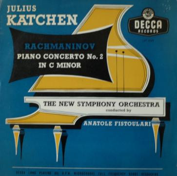 Rachmaninov  Julius Katchen New Symp Orch - Piano Concerto No 2 In C Minor