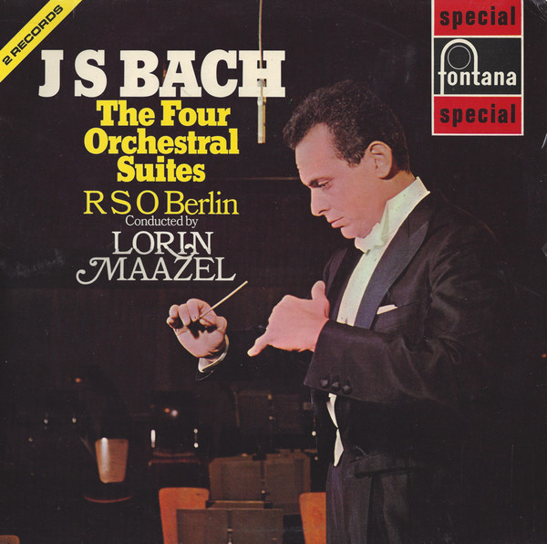 JSBach RSO Berlin  Lorin Maazel - The Four Orchestral Suites