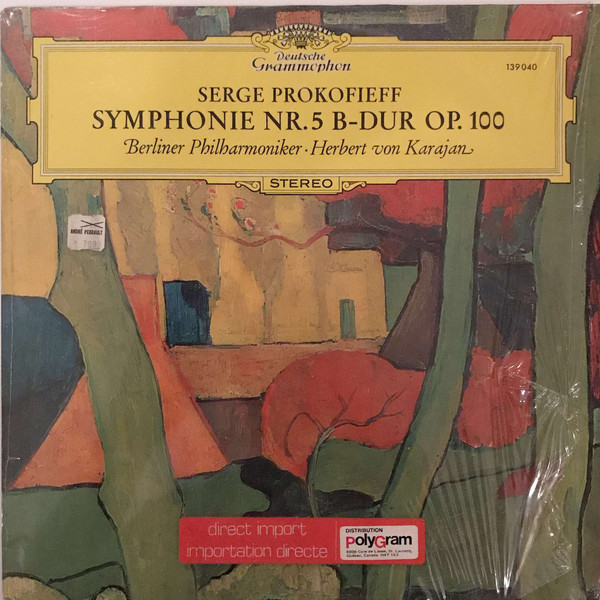 Serge Prokofieff Berliner Philharmonic  Karajan -  Symphonie Nr 5 BDur Op 100