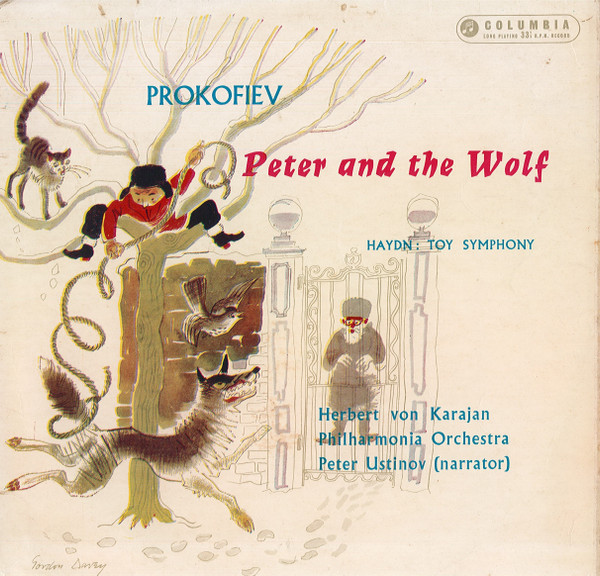 Peter Ustinov Narrator Herbert von Karajan - Peter And The Wolf