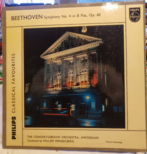 Beethoven  Willem Mengelberg Concertgebouworkest - Symphony No 4 In B Flat Op 60