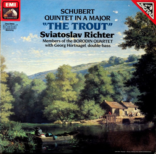 Schubert Sviatoslav Richter Georg Hrtnagel - Quintet In A Major The Trout