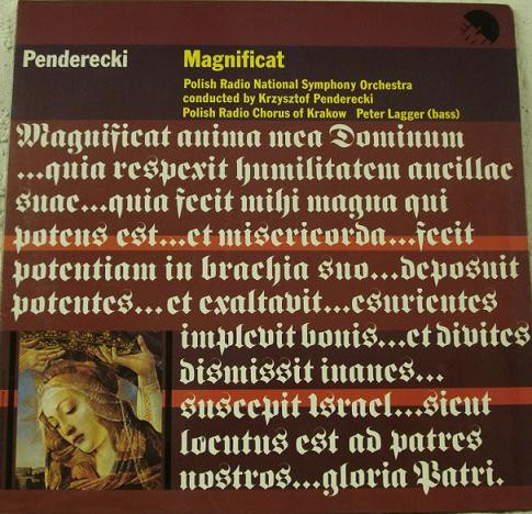 Penderecki  Krzysztof Penderecki  Peter Lagger - Magnificat