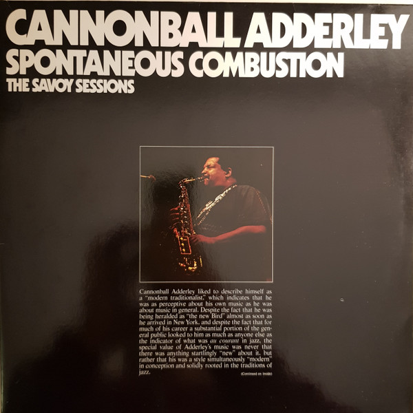 Cannonball Adderley - Spontaneous Combustion