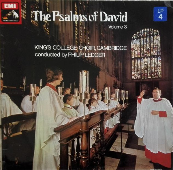 Kings College Choir Cambridge Philip Ledger - The Psalms Of David  Volume 3